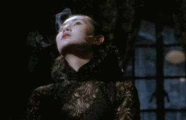 盘点影视中女明星迷人的抽烟镜头,张曼玉经典抽烟镜头