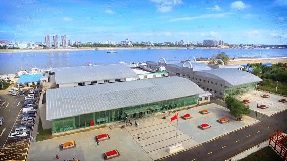 中俄双子城黑河,中俄边境双子城黑河市