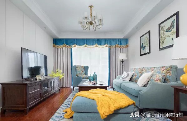 美式风装修绿色墙,美式风格阳台墙面