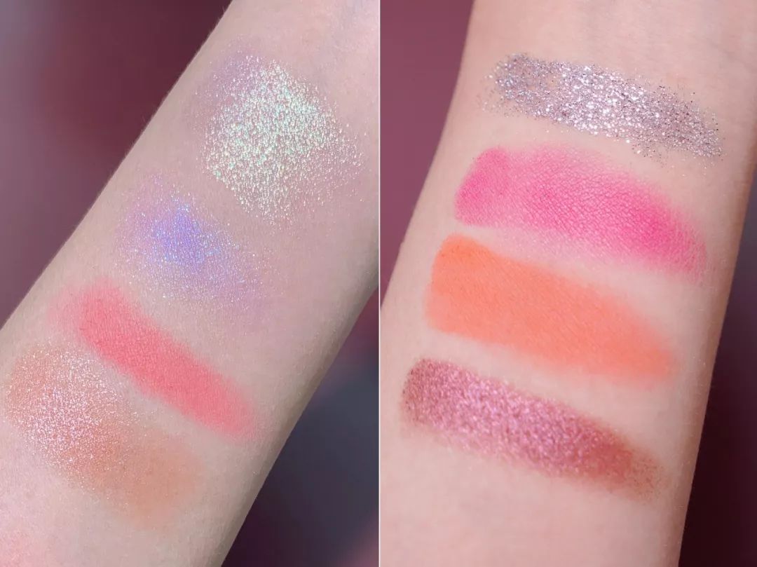 娇韵诗唇釉樱花限定,娇韵诗四色眼影02