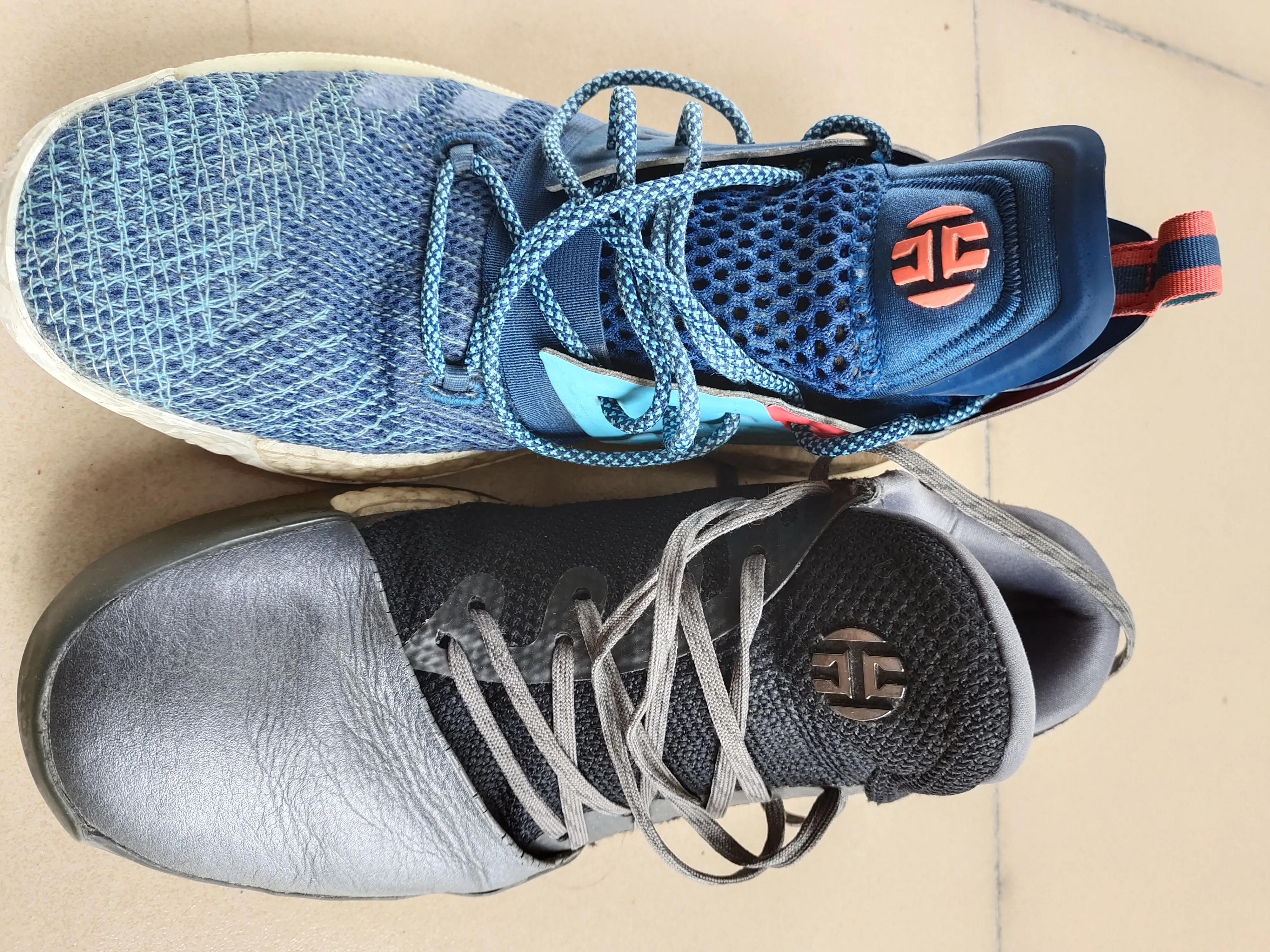 哈登上脚哈登2所有配色,哈登2跟哈登六对比