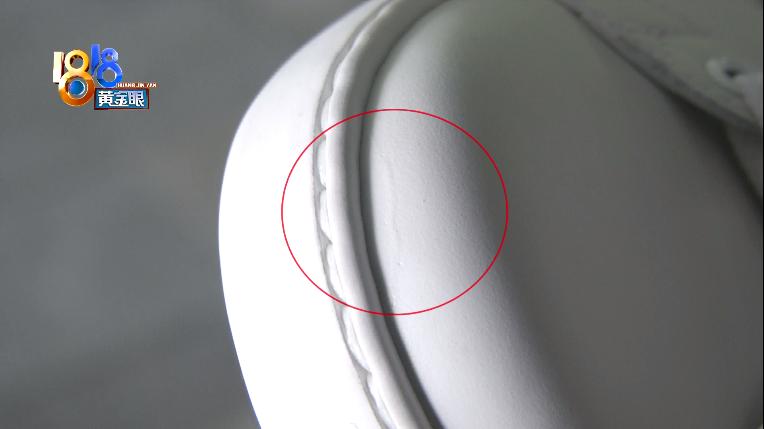 古驰鞋头破损修复前后对比图,古驰鞋头有褶皱