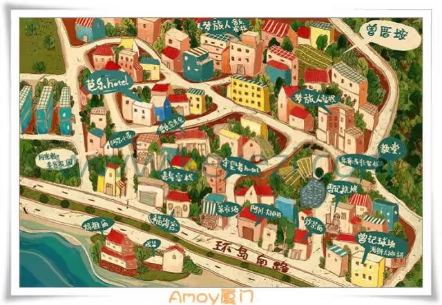 海上花园鹭岛行,海上花园鹭岛城市