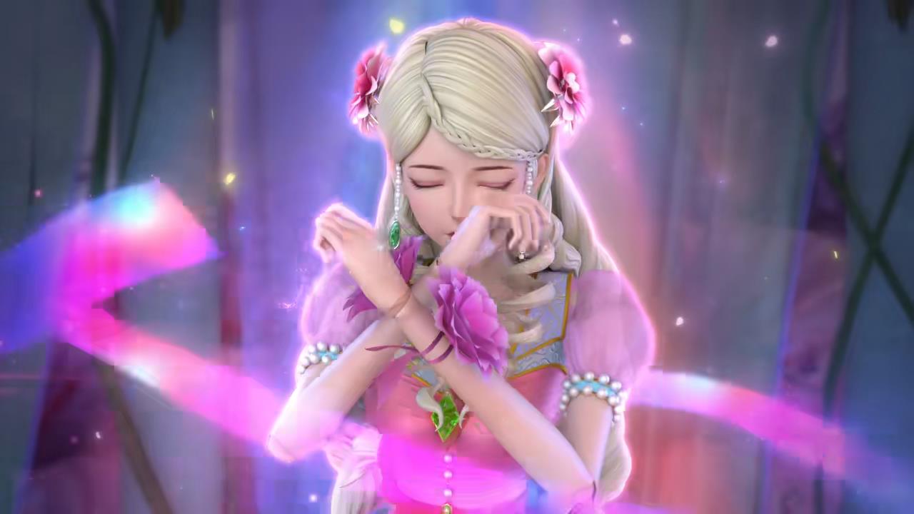 叶罗丽仙境第九季辛灵和时希漫画,叶罗丽时希与灵公主一起照片