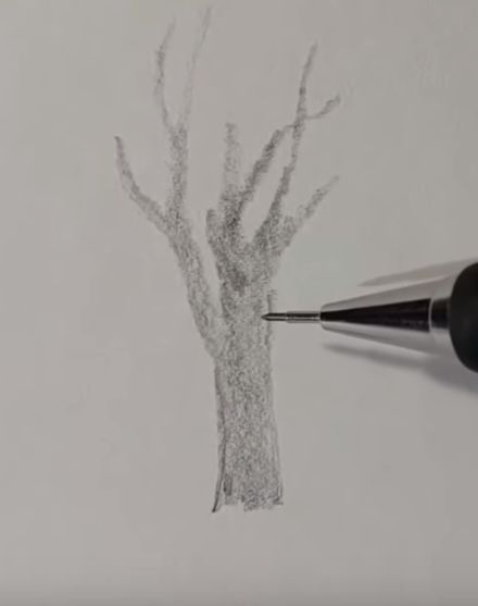 素描风景画基础教学,素描画法风景基础教程