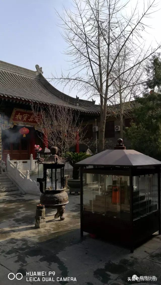 西安市东大街著名寺院卧龙寺,西安古寺青龙寺