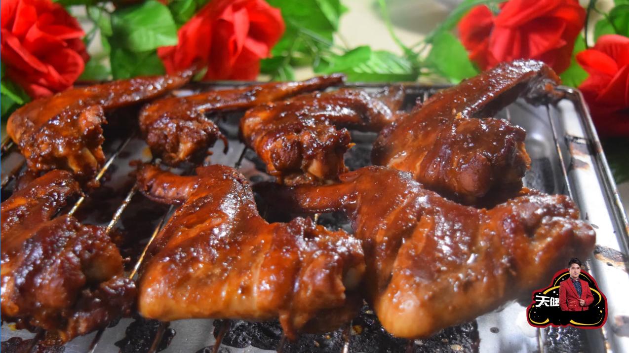 烤箱烤鸡翅中的简单做法,烤箱烤鸡翅详细做法