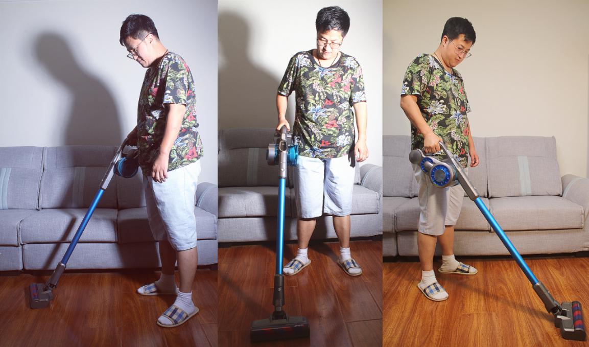 解决懒惰上瘾的吉米A6无线吸尘器：随手提，超强吸力更洁净