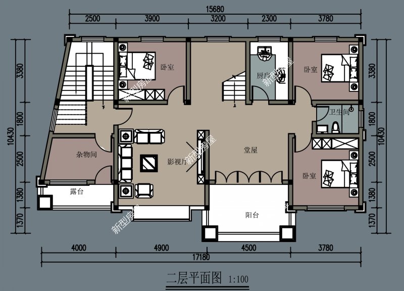 10套新农村建房户型，堂屋柴火房一个不落，我最爱第7套，你呢？