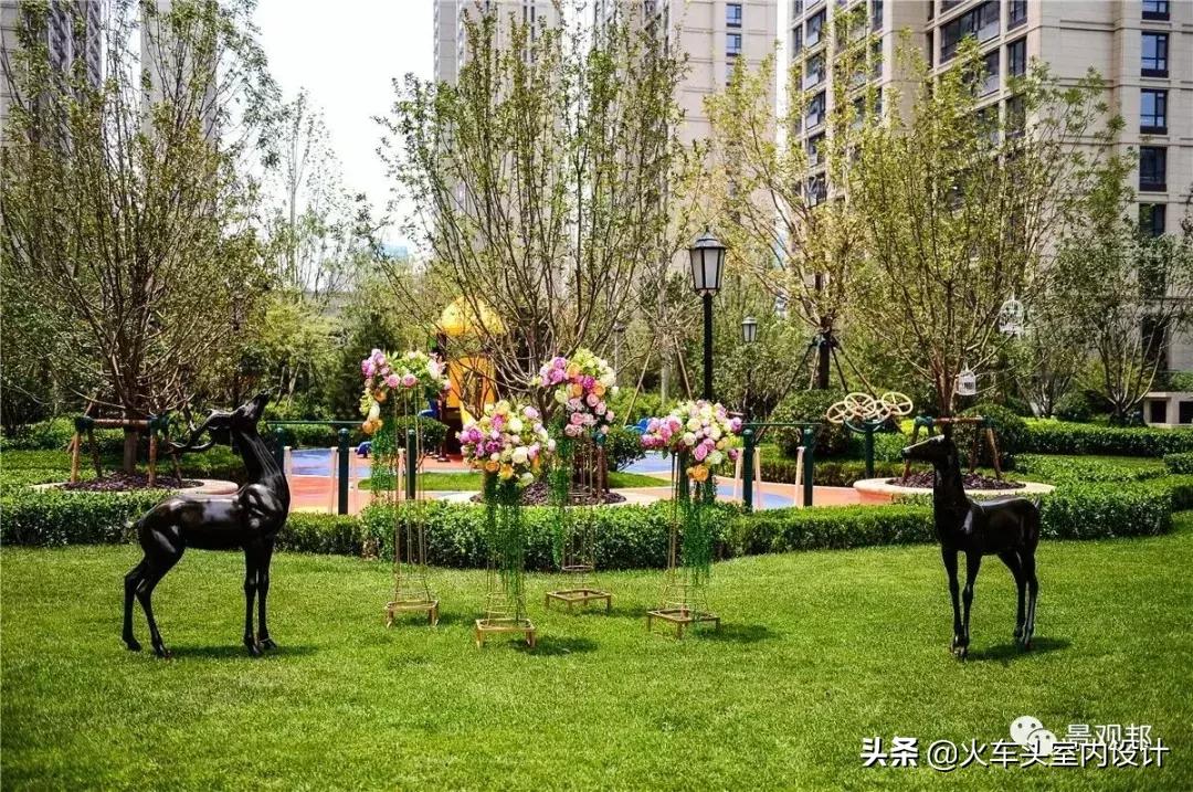 最美小区景观户外阳台效果图,有特色的小区和城市景观设计图片