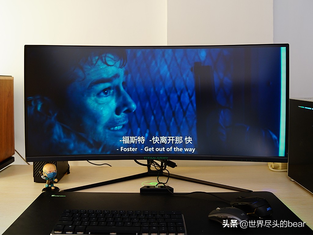 泰坦军团a34qgn曲面带鱼屏实测,泰坦军团a34qgn曲面屏评测
