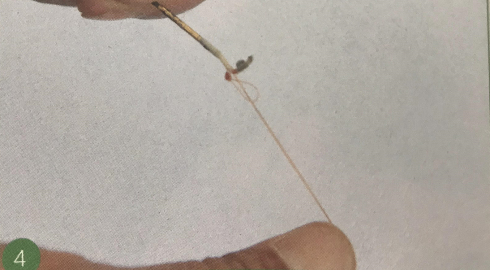 新手钓鱼鱼线和鱼竿怎么绑,初学鱼线全套绑法教程