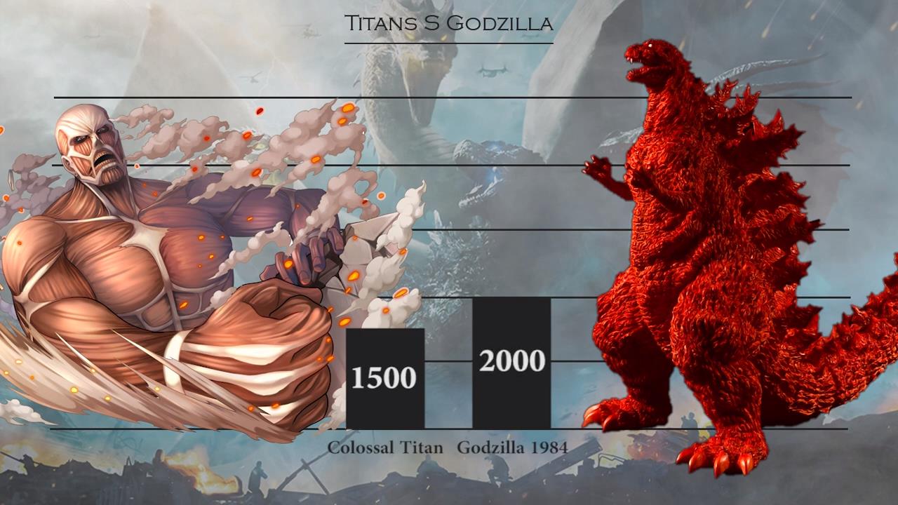 进击的巨人单挑哥斯拉,进击的巨人挑战哥斯拉谁能赢
