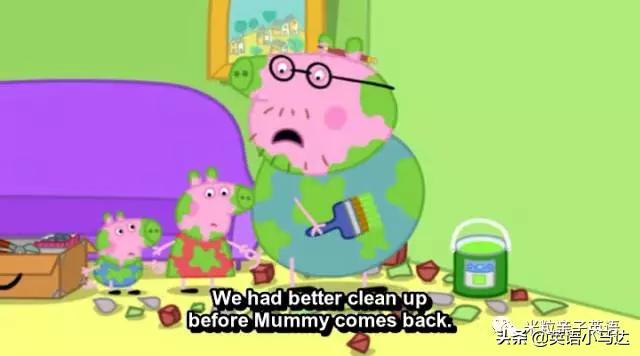 小猪佩奇英语对话全文,小猪佩奇启蒙英语单词跟读