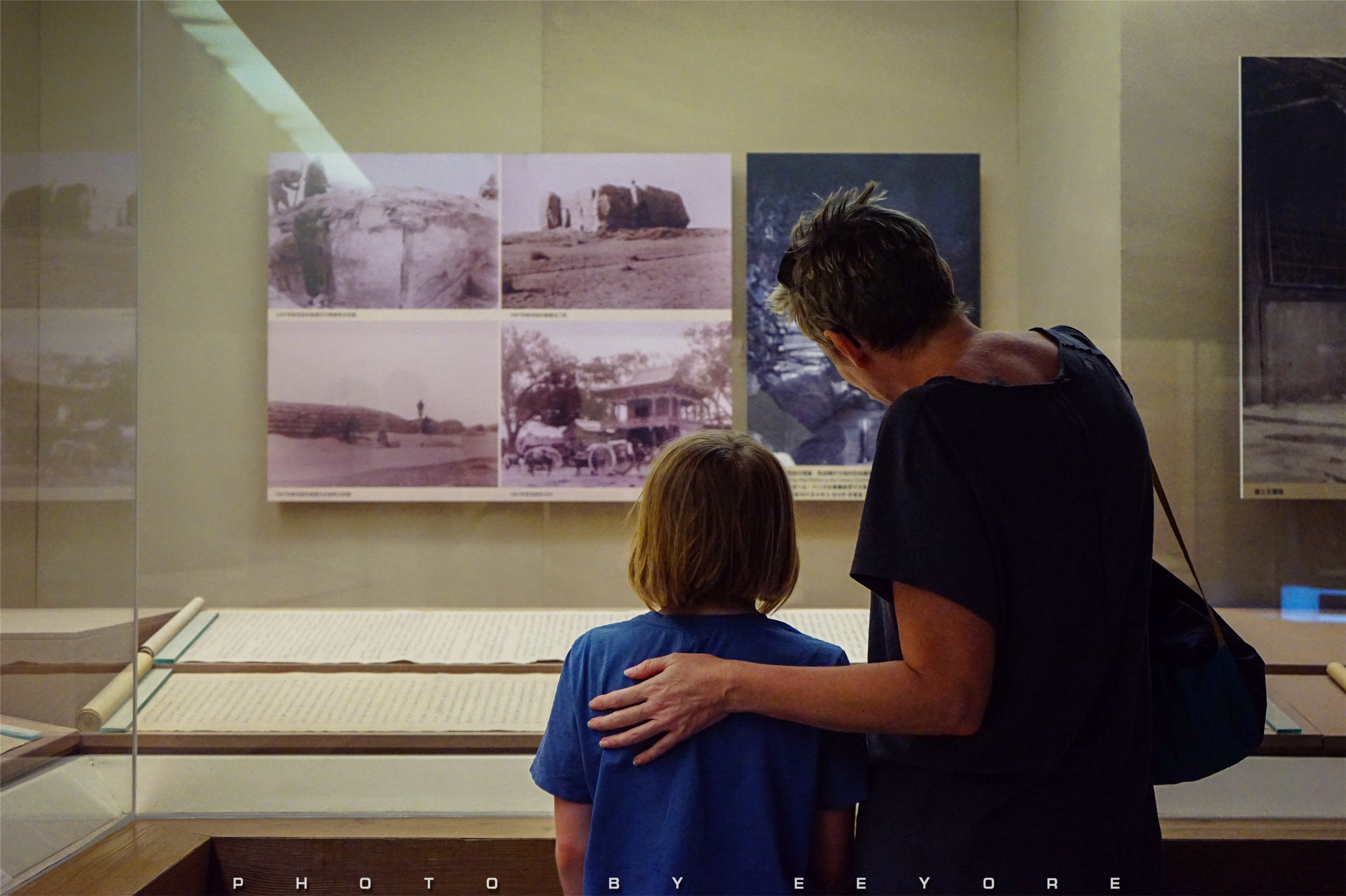 旅游风景戈壁滩,敦煌莫高窟沙漠艺术照