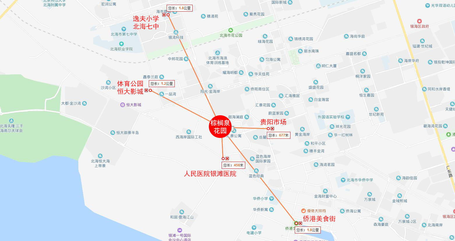 北海人气楼盘,北海口碑最好小区排名前十名