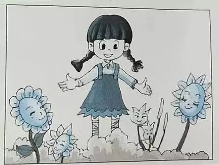 一年级打电话看图写话例文,看图写话小蜜蜂采花蜜例文