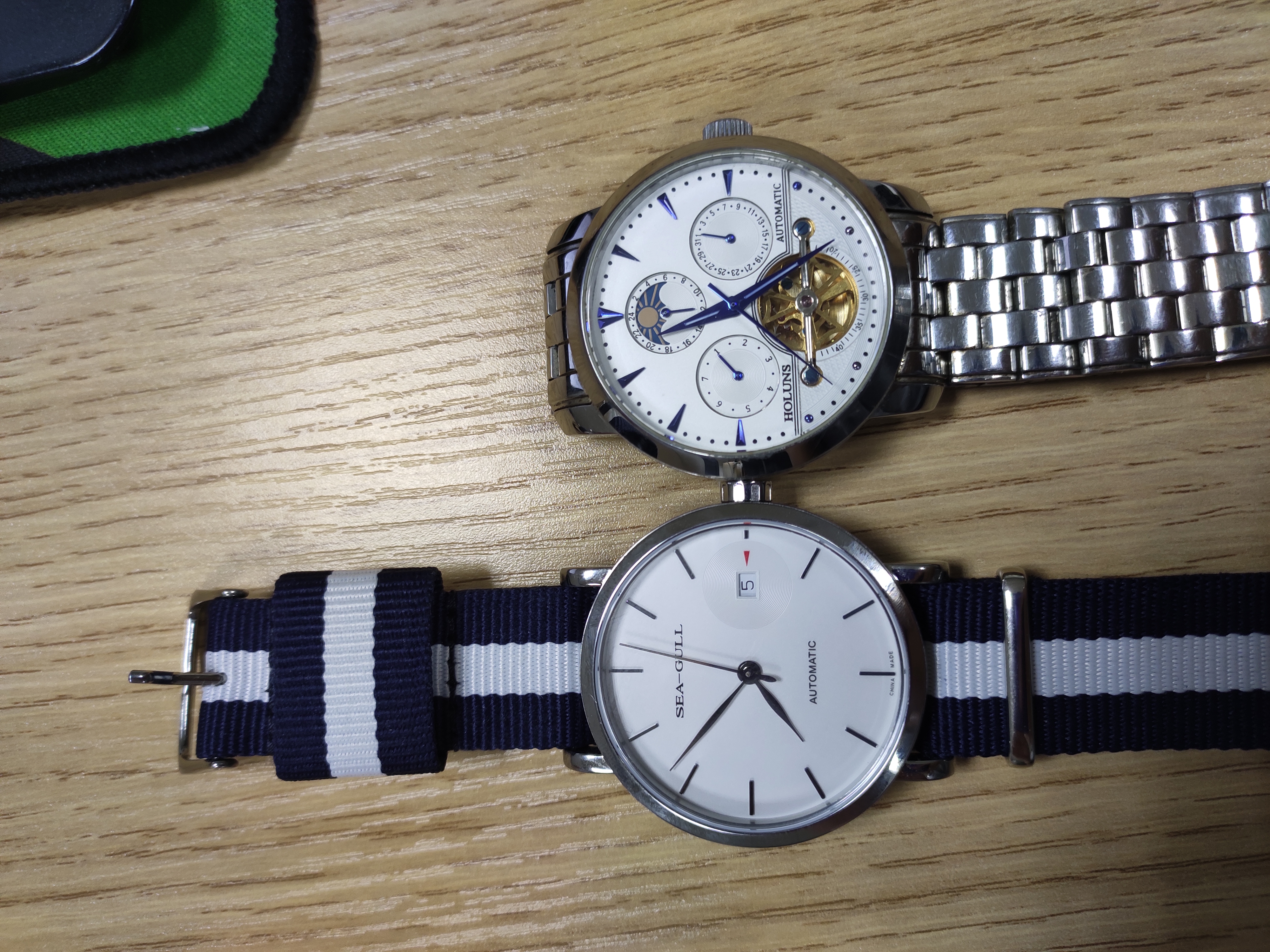 野狼机械表对比海鸥机械表,西铁城机械表和海鸥机械表哪个好