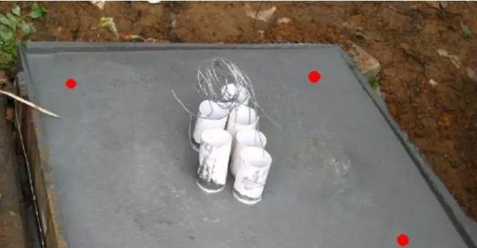 监控室外立杆和基础,监控立杆基础接地做法