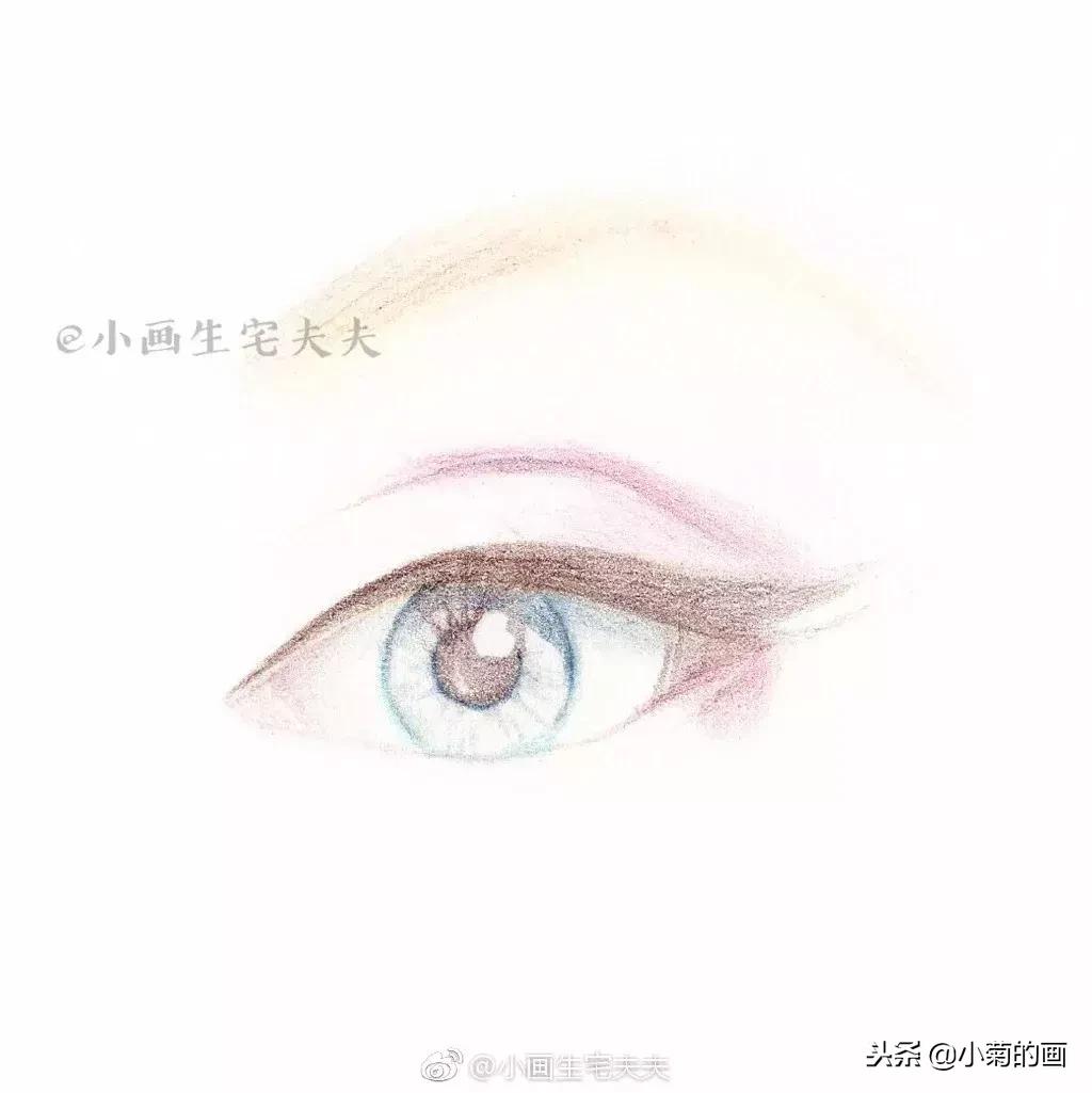 彩铅基本画法过程,彩铅画上色技巧教程