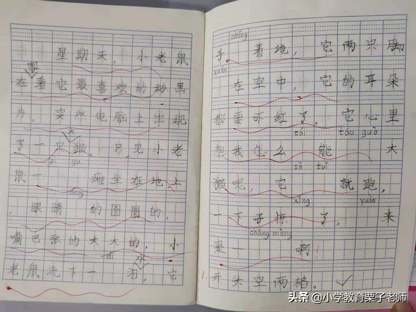 二年级写话学霸,二年级学渣都可以做出的题