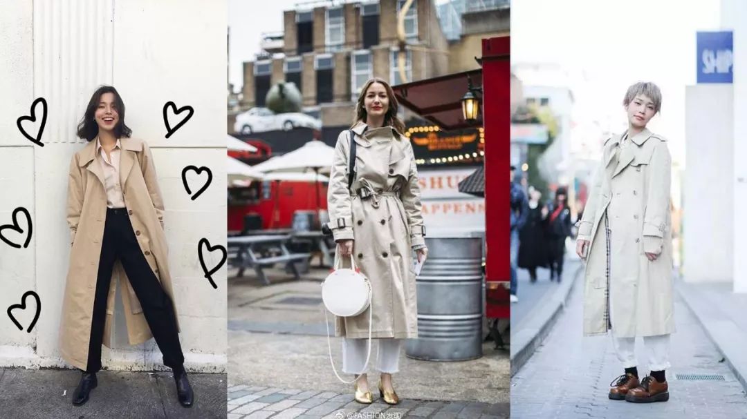 韩版风衣怎么穿最好看,这个春天的美丽穿搭