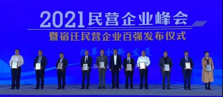 宿迁首次发布民营企业百强榜,2022年宿迁百强企业