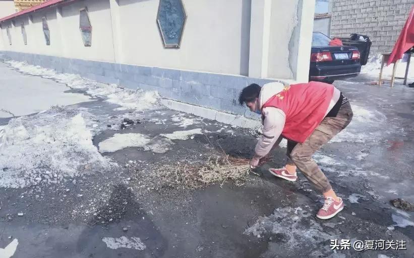 抗击疫情的青年突击队照片,碌曲突击队