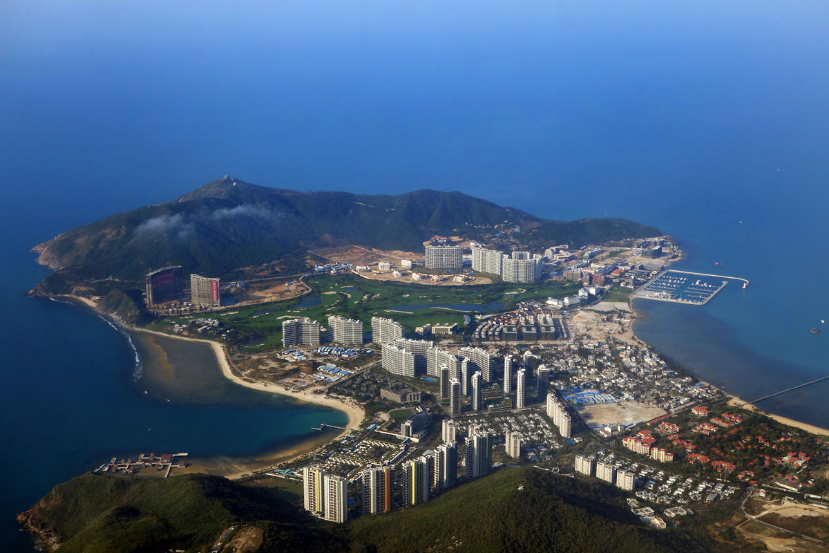 南海收复了多少岛屿,中国南海未来第一大城市