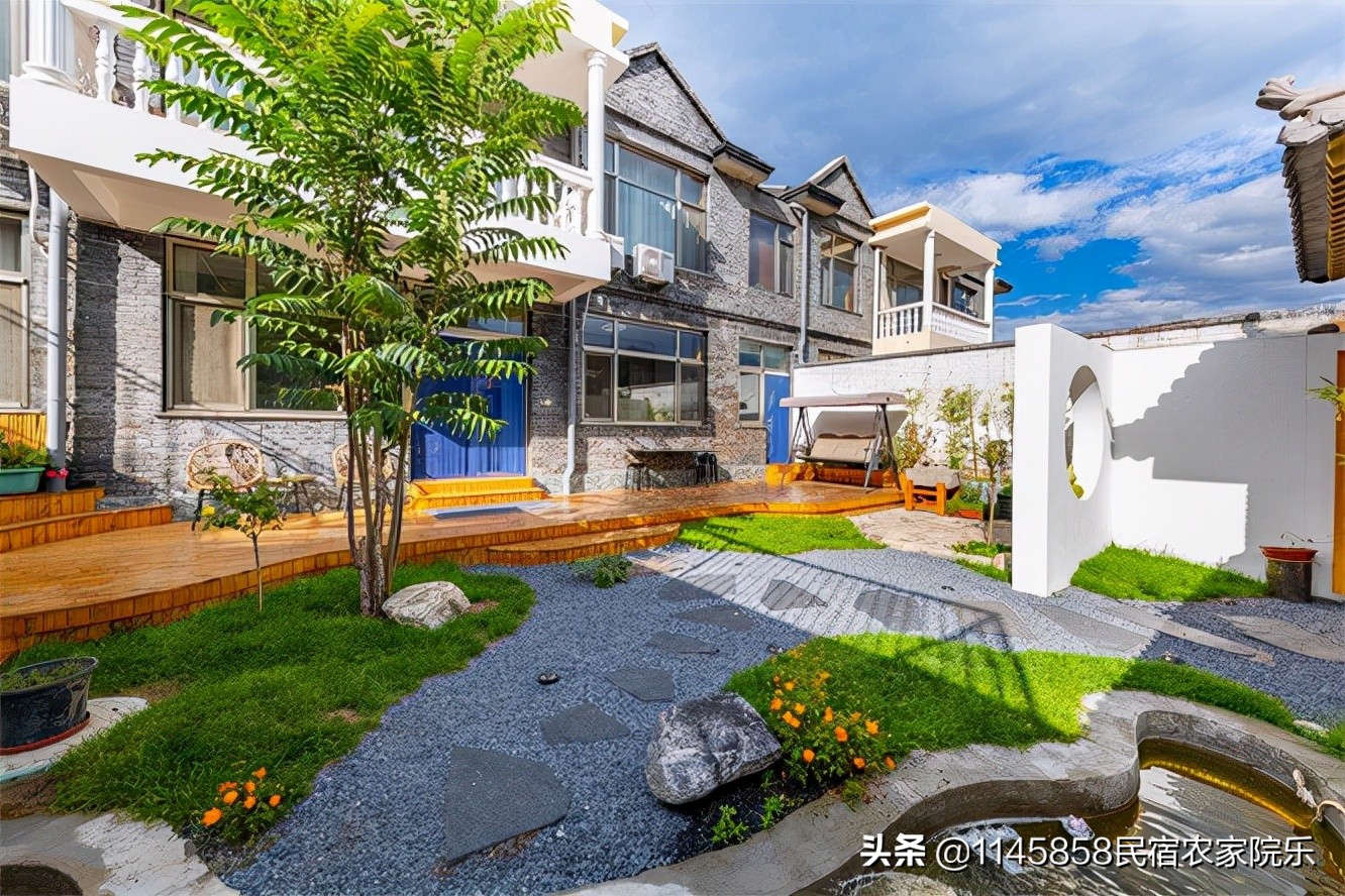 怀柔简约私汤山景独立民宿,怀柔云山中民宿