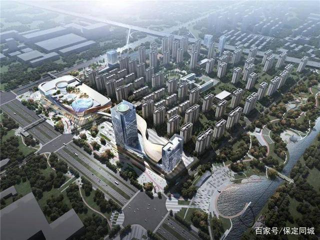 保定区域分析与规划,保定城市布局