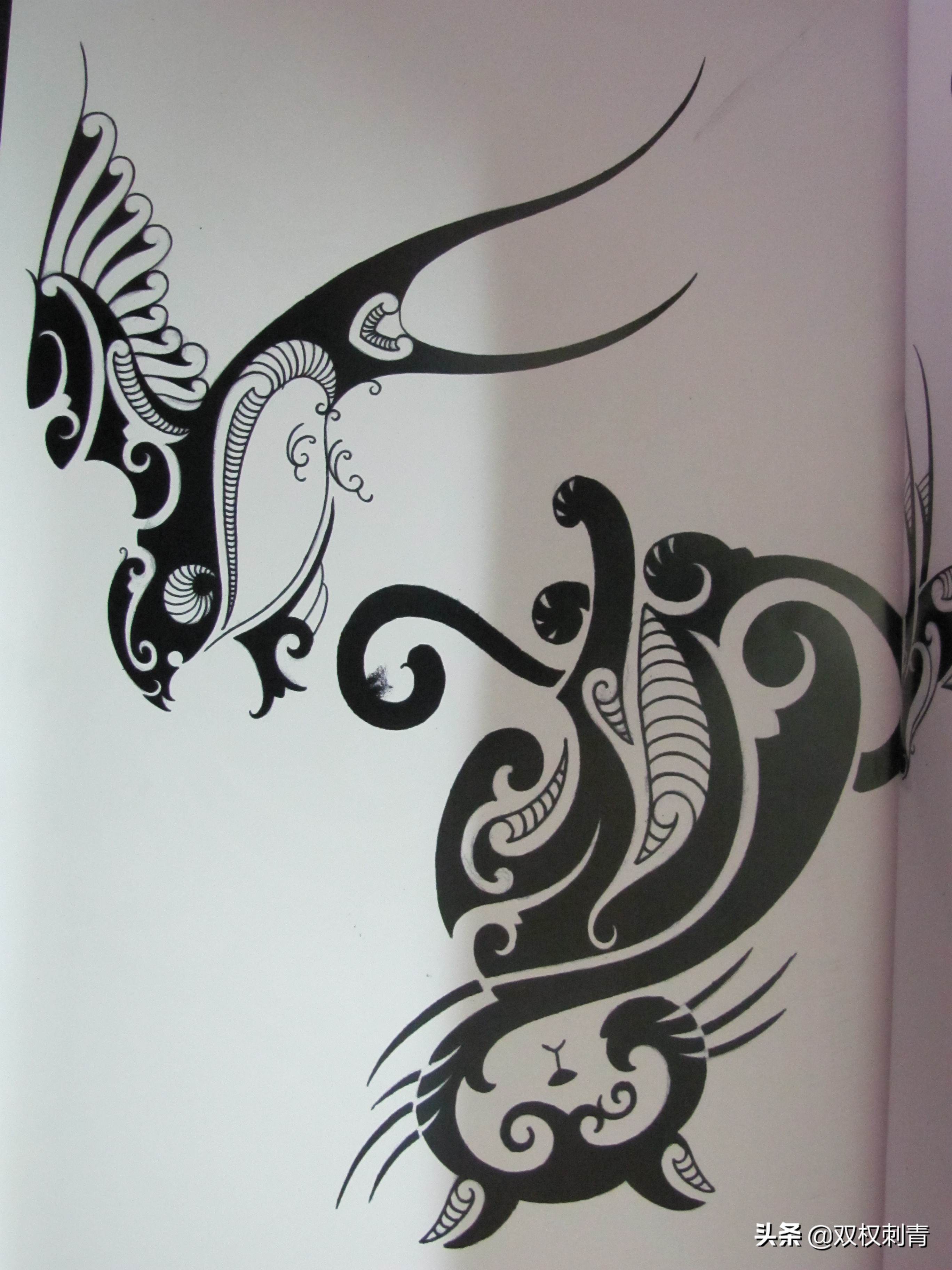 凤凰图腾图,张氏图腾图