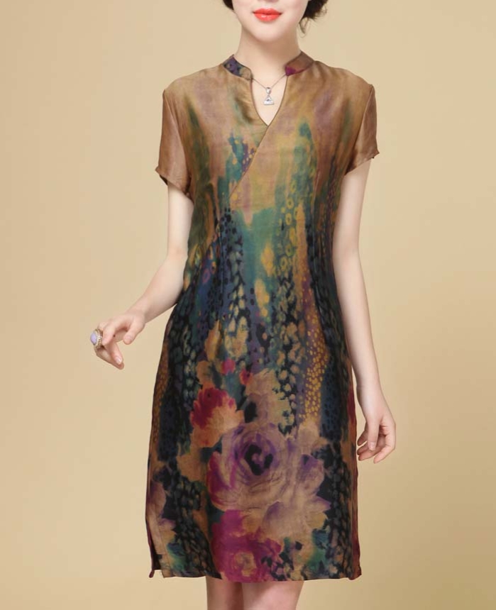 如何选择真丝裙子,最简单真丝连衣裙做法