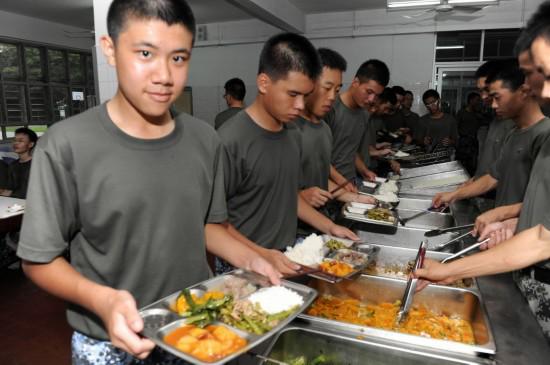 盘点各国军队伙食排名,各国部队伙食