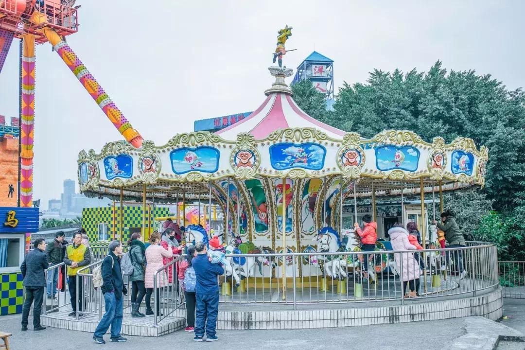 重庆洋人街游乐园大家还记得它吗,重庆洋人街游乐场一飞冲天