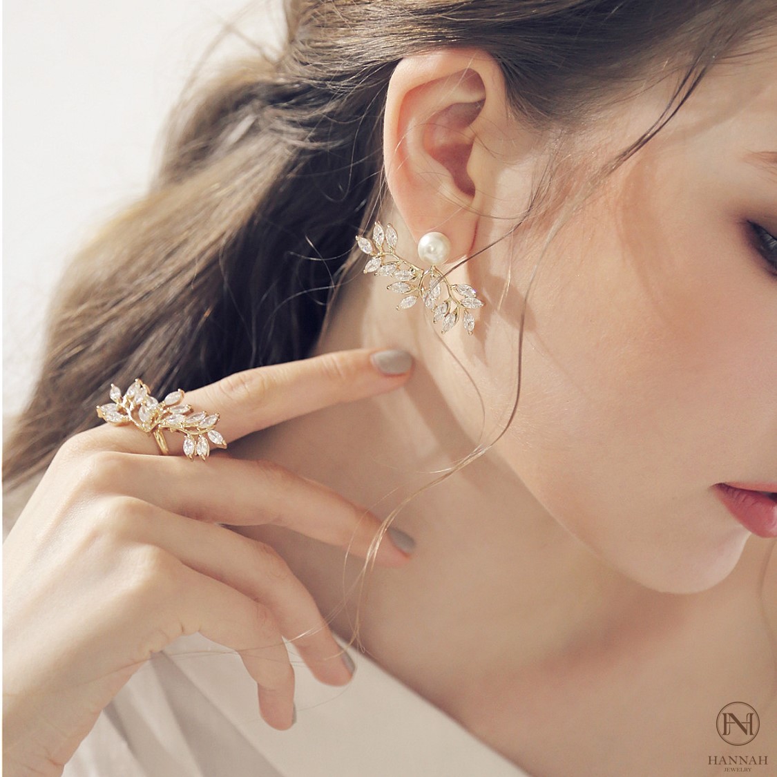 赫本风珍珠饰品,赫本轻奢时尚饰品