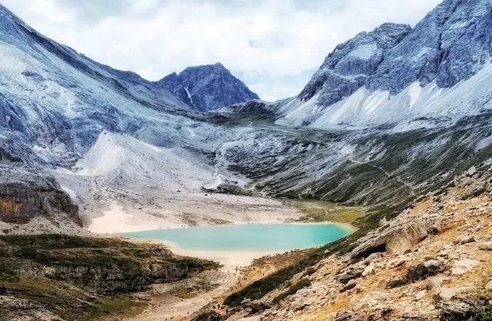 南极孤独雪山风景,小众但雄伟的雪山