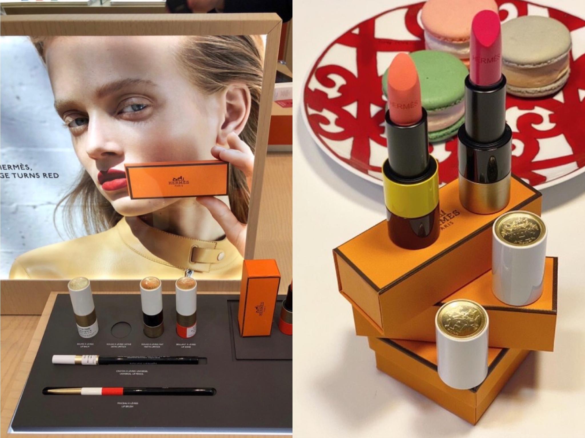 纪梵希口红和爱马仕口红哪个好,爱马仕口红经典款