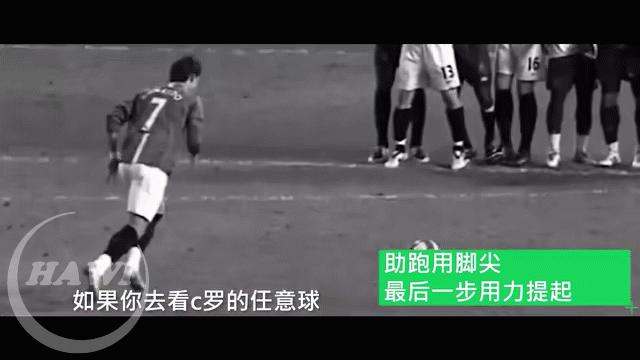 足球技巧c罗五个炫酷过人技巧,足球基础人人必练
