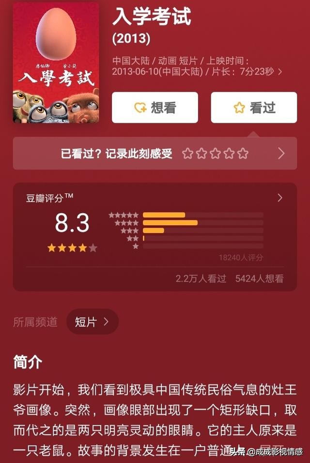 有什么好看的动画短片值得推荐,十部绝美的中国动画短片