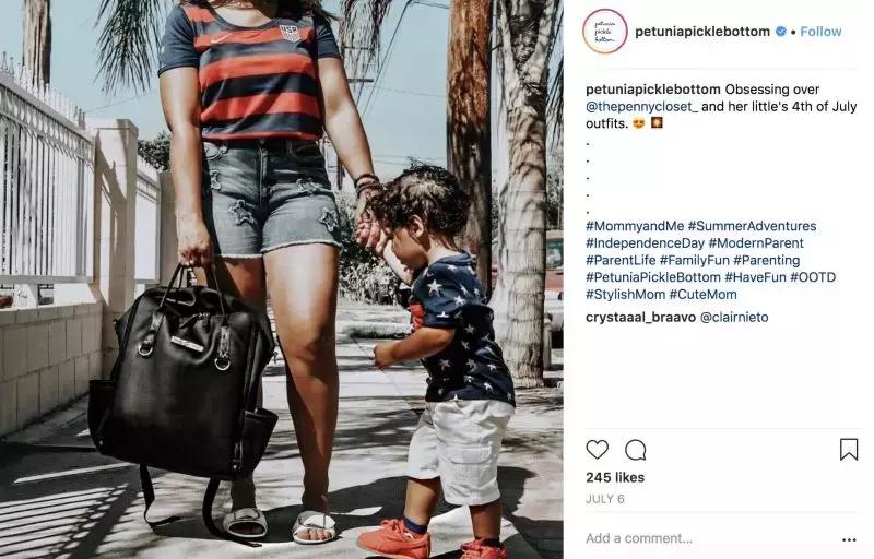 妈咪包好看,简约版妈咪包