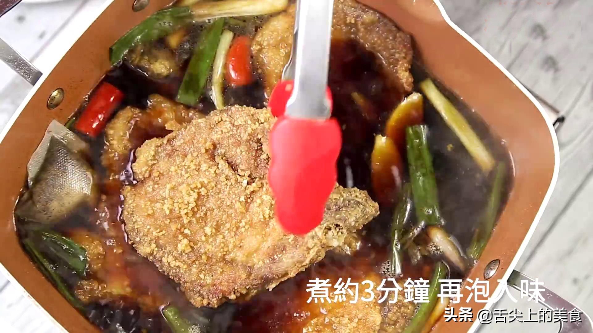 不需要炸的卤大排的做法,大排要怎么上浆怎么炸好吃