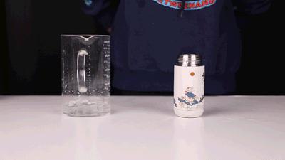 国风保温杯智能显温大容量,国风便携式保温杯