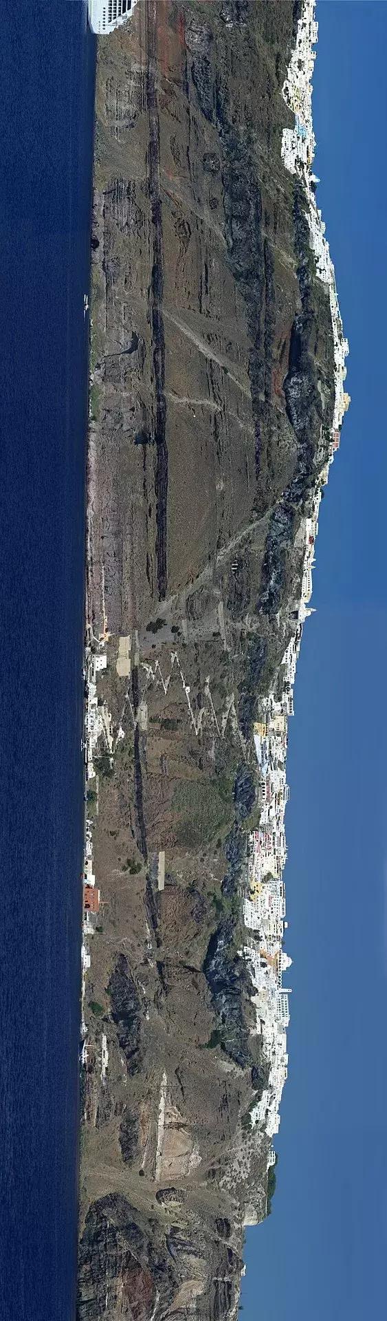 希腊爱琴海圣托里尼岛报团直播,没去过希腊爱琴海畔的圣托里尼