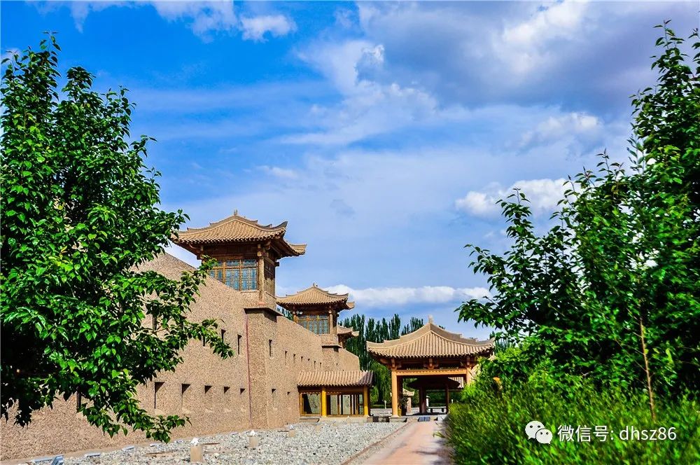 敦煌山庄全景图,敦煌山庄附近景区