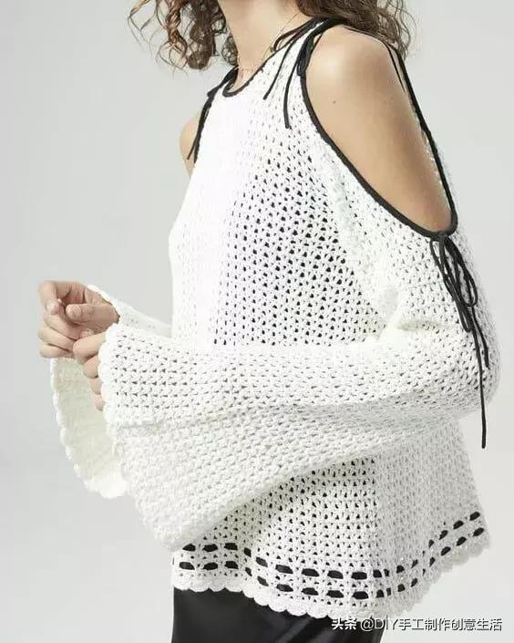 夏天来了，一定要钩一套给自己，有钩织教程
