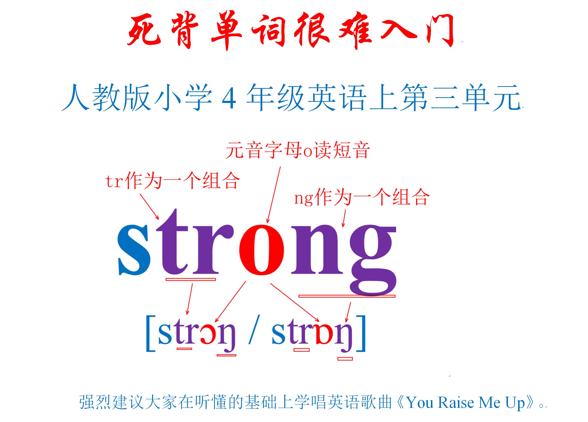 单词记忆法轻松背单词四年级上册,怎么背英语单词背得快四年级下册