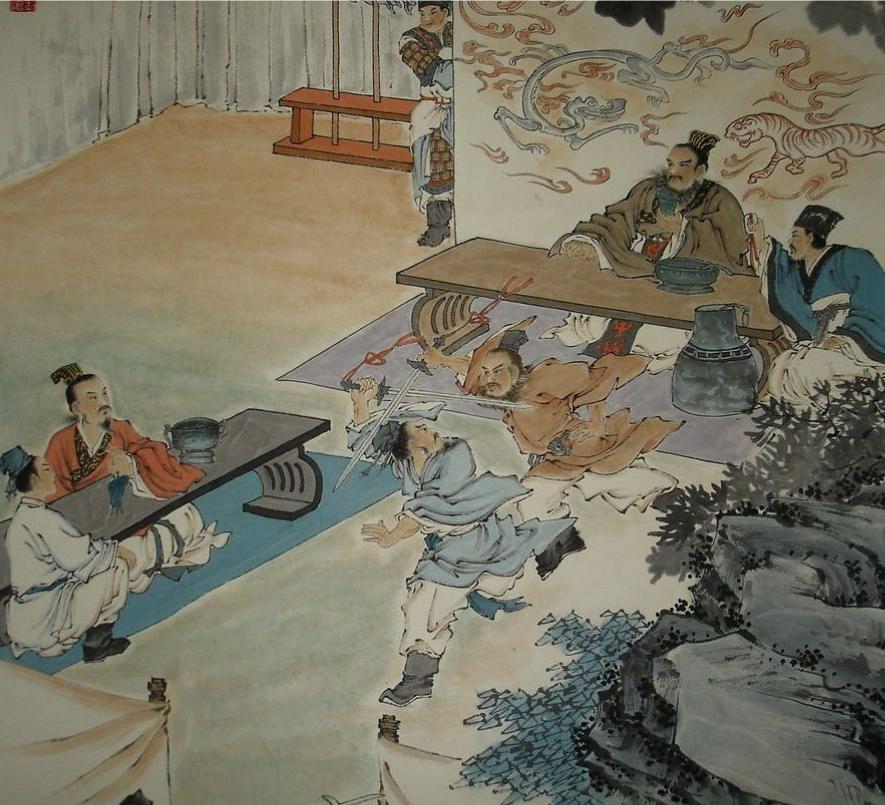 鸿门宴樊哙吃生肉的那段,鸿门宴的最后刘邦为何能顺利逃走