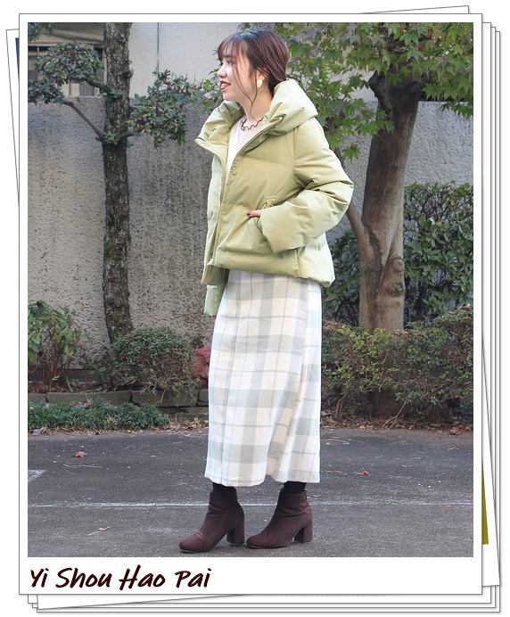 不同版型羽绒服穿搭女,145矮个子短款羽绒服