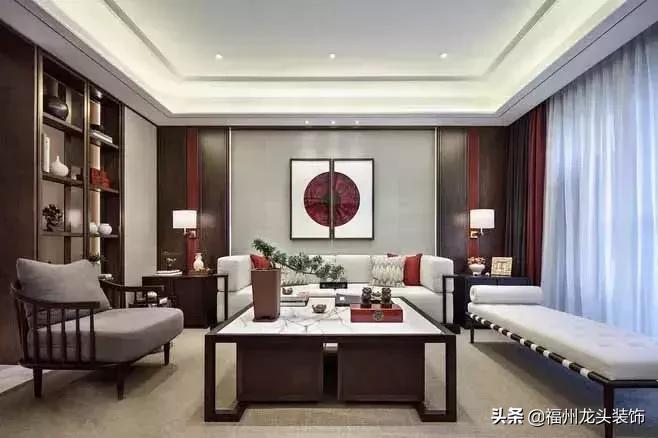 高档大气客厅画新中式,新中式大气客厅效果图